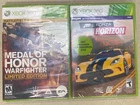 XBOX 360 Medal Of Honor Warfighter Forza Horizon SEALED