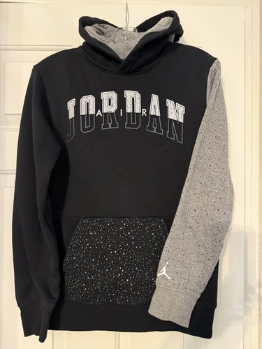 Jordan 23 Youth XL 13/15 Yrs Pullover Hoodie Sweatshirt Black Pullover - Picture 2 of 9