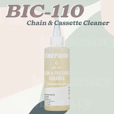 CHEPARK BIC-110 Chain & Cassette Cleaner 120ml for Road & MTB Bike Bottle NIB