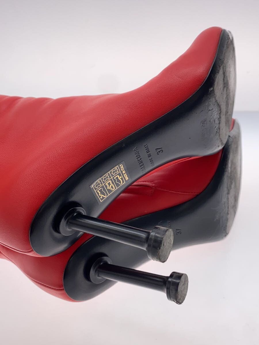 BALENCIAGA OTHER ANATOMIC BOOTS 37 RED LEATHER Used | eBay BALENCIAGA OTHER ANATOMIC BOOTS 37 RED LEATHER Used | eBay