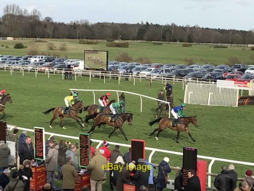 Photo 6x4 National Hunt racing at Fakenham, Norfolk The start of a 3 mile c2019 - Picture 1 of 1