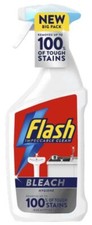 Flash Impeccable Clean Spray With Bleach, Removes Up To 100% of Stains - 800ml