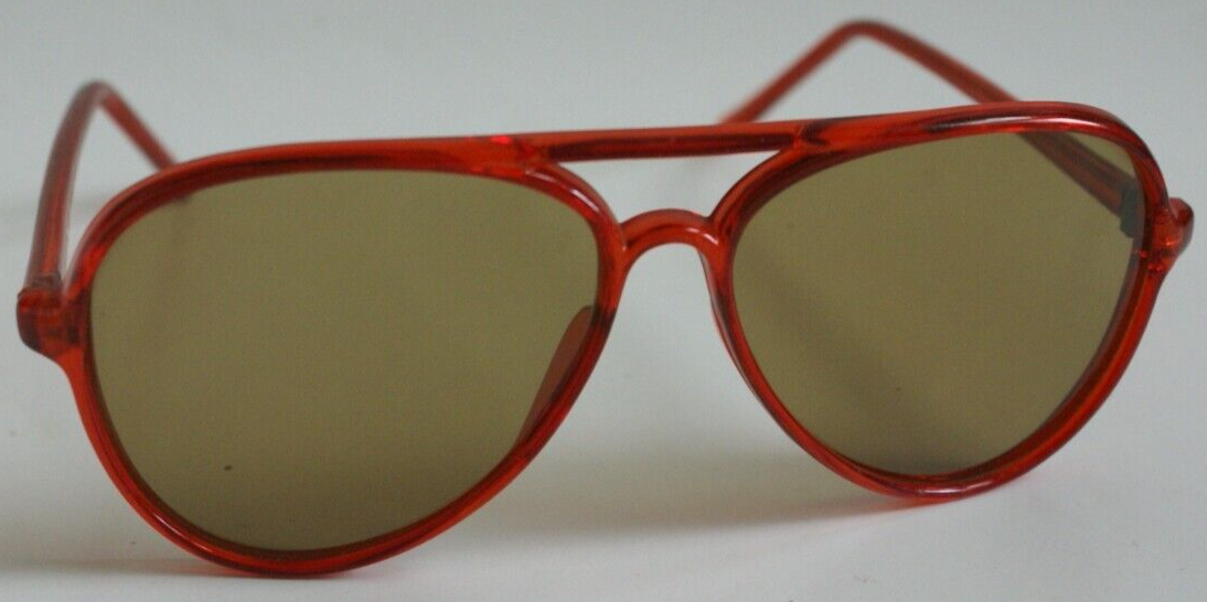 NWT TruVintage combo frame lady\'s retro fashion glass B-15 amber lens sunglasses NWT True Vintage 90 main image 3