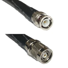 RFC400 BNC MALE to RP-TNC MALE Coaxial RF Cable USA-Ship Lot