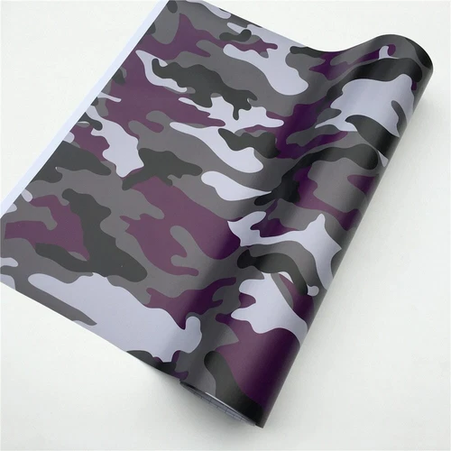 Camo Vinylfolie Rollfolie Aufkleber Arktis Schnee Camouflage Folie für Auto Fahrrad - Bild 13 von 23