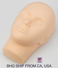 Eyelash Extensions Mannequin Practice Flat Head