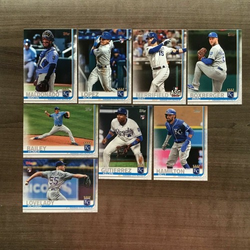 2019 Topps 1 2 Update Kansas City Royals Team Set Duffy Gordon Salvador Perez 30 - Bild 4 von 4