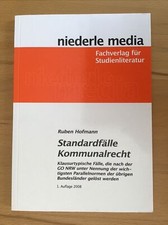 Standardfälle Kommunalrecht Ruben Hofmann 1. Auflage 2008 niederle media