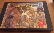 FX Schmid 160 Piece Puzzle Called Tortoise And The Hare