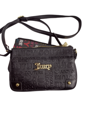 juicy couture black crossbody bag