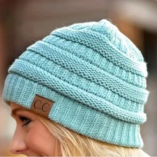 C.C boutique mint beanie