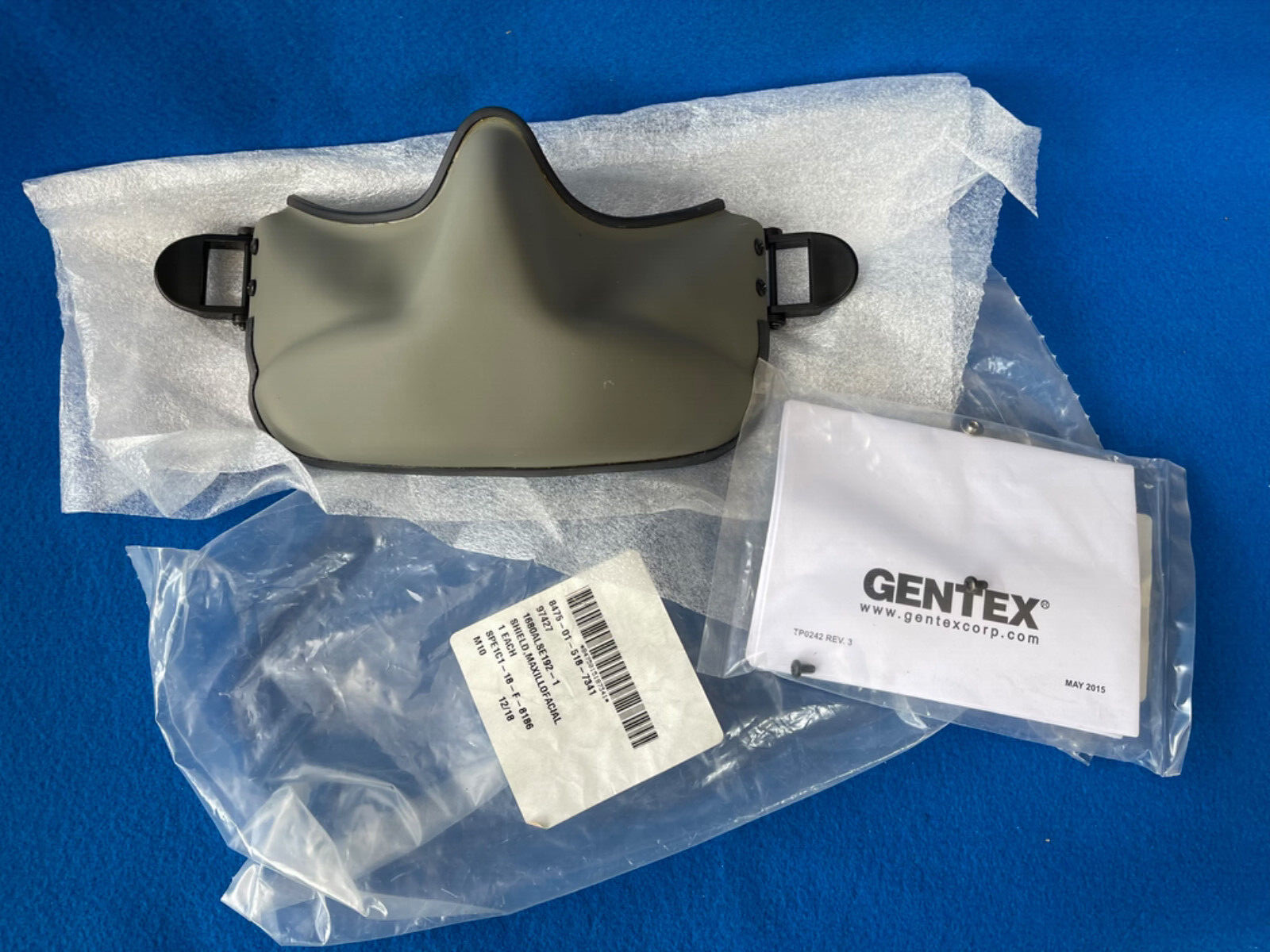 NEW GENTEX HGU 56/P Helicopter Flight Helmet MFS Maxillofacial