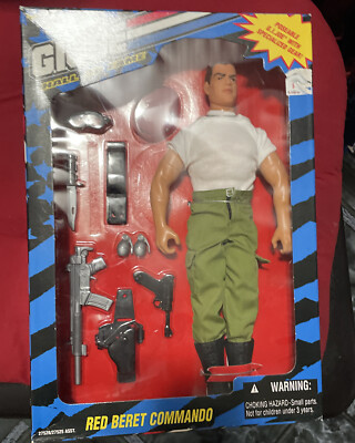 GI Joe Hall of Fame (1995) Red Beret Commando 12-Inch Figure | eBay