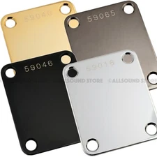 GOTOH NBS-3 with Laser Etched SERIAL NUMBER Neck Plate fits Fender Guitar/Bass