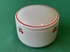 VECCHIA ZUCCHERIERA IN PORCELLANA CILIEGIE RICHARD GINORI VINTAGE. BO100