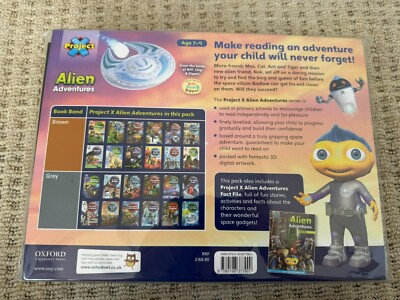 New Project X Alien Adventures 7-9 Years Bundle Collection 24
