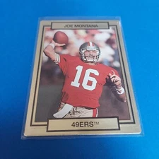 JOE MONTANA 1990 Action Packed #246 Gold Embossed 49er Great HOF Clean nm/m