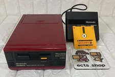 Nintendo Famicom Disk System Console HVC-022 Tested New belt Mario2 No cover