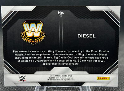 DIESEL 2024 Panini WWE Prizm Rumble Performances #9