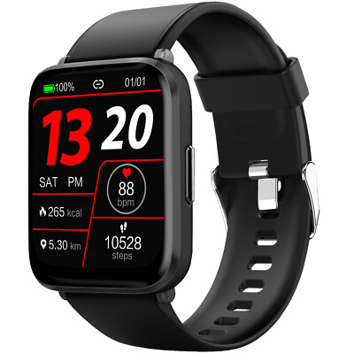 Waterproof Smart Watch for Men Women Compatible with iPhone/Android Phones