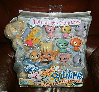 Bratz lil Angelz Bathtime Cloe #736 w/pets #735, 737-740 742-744