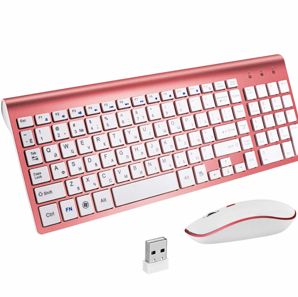 WIRELESS KEYBOARD AND MOUSE SET WATERPROOF 2.4G COMPATIBLE iOS WINDOWS ✅SKM-07⭐️ - Image 4 of 4