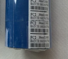 5 Rolls 25mm/30mm/35mm FC2 Hot Stamping Foil Thermal Transfer Ribbon Red/Blue