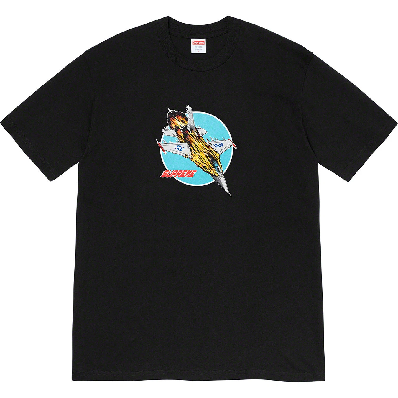 Tee shirt Supreme Jet   XL   Noir