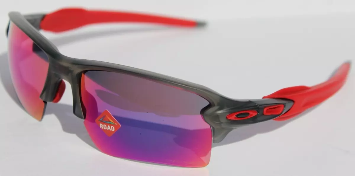 Oakley Flak 2.0 XL Matte Grey Sunglasses - PRIZM Road