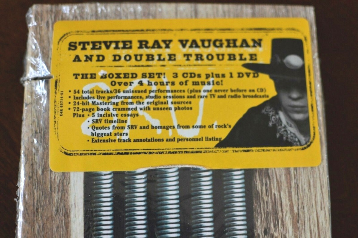 SRV [Box] by Stevie Ray Vaughan (CD, Nov-2000, 4 Discs, Legacy