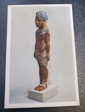 vintage postcard Figurine King Akhnaten Wilbour Collection  unposted art 