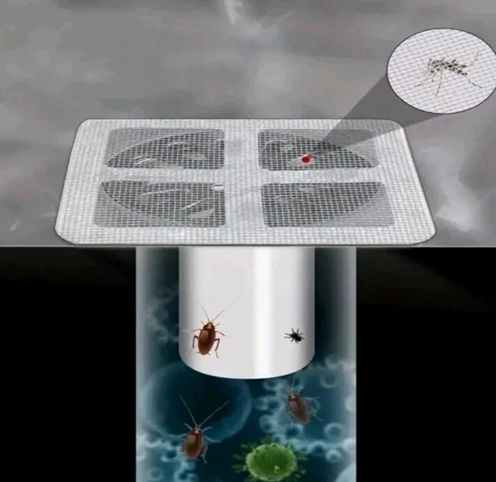 Abflusssieb - Abdeckung Haarfänger Schutz Waschküche Keller Campinganlage Dusche - Bild 4 von 4