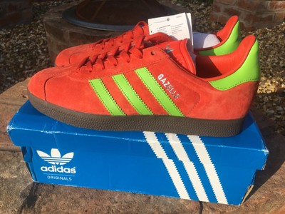 Gazelle trainers - Red/Green BNIB | eBay