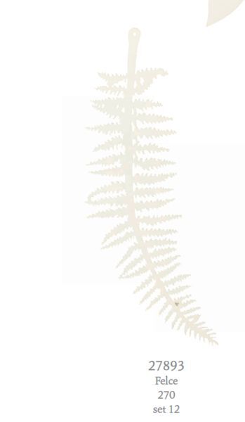 36 pezzi FOGLIA felce in carta bianca ALLESTIMENTO matrimonio feste part 02SJ