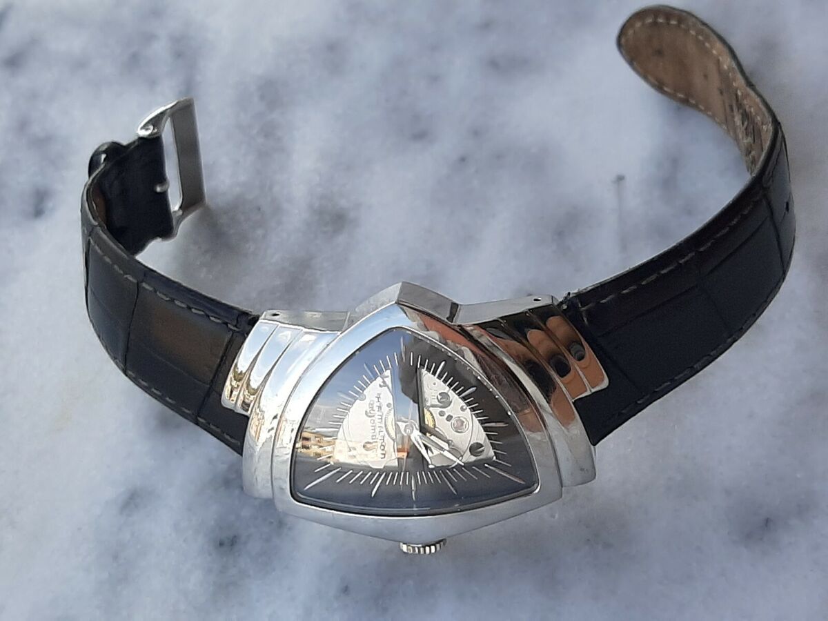 HAMILTON WATCH VENTURA H245150 SKELETON DIAL AUTOMATIC HAMILTON WATCH VENTURA H245150 SKELETON DIAL AUTOMATIC