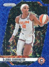 2024 Panini Prizm WNBA DIJONAI CARRINGTON #118 BLUE VELOCITY PRIZM SUN