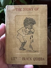 Very Old And Rare Book The Story Of Little Black Quibba