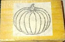 Pumpkin, folk art, primitive, country, paper top, unknown maker, wood,B917