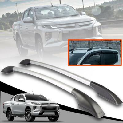 DACHREGELTRÄGER GRAU SCHWARZ FÜR MITSUBISHI TRITON L200 MR DOUBLE