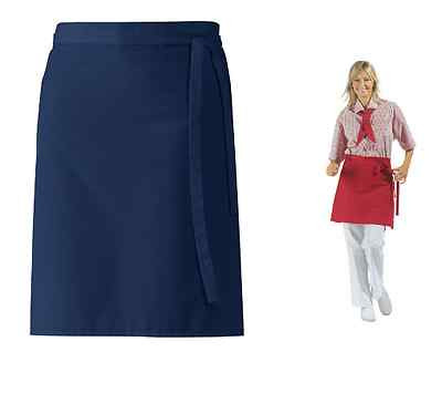 10 pieces pre-binder blue marine bistro apron waiter apron plug 45x80cm