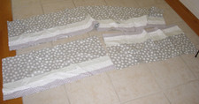 infant bedroom Carters Animals Window Valance curtains gray white 34x16 68x16