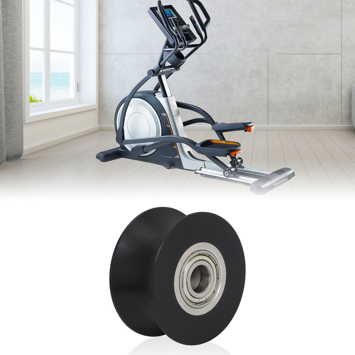 2PCS Roller Wheels 340773 For Epic FreeMotion HealthRider Proform NordicTrack