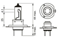 Bosch 1 987 301 431 Kfz-GlüHlampe FüR VW