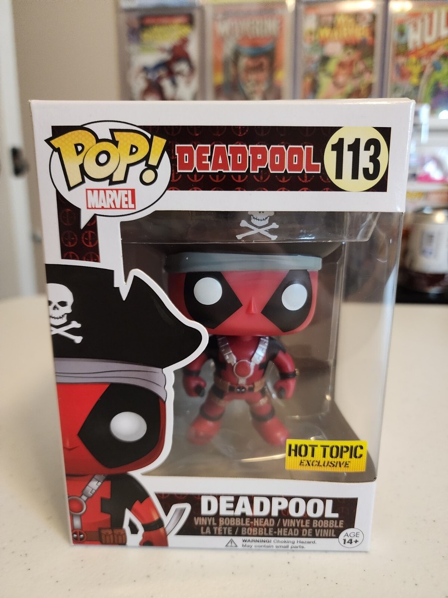 POP! Marvel Deadpool Pirate – Limited Edition Vinyl-Figure, 10 Cm