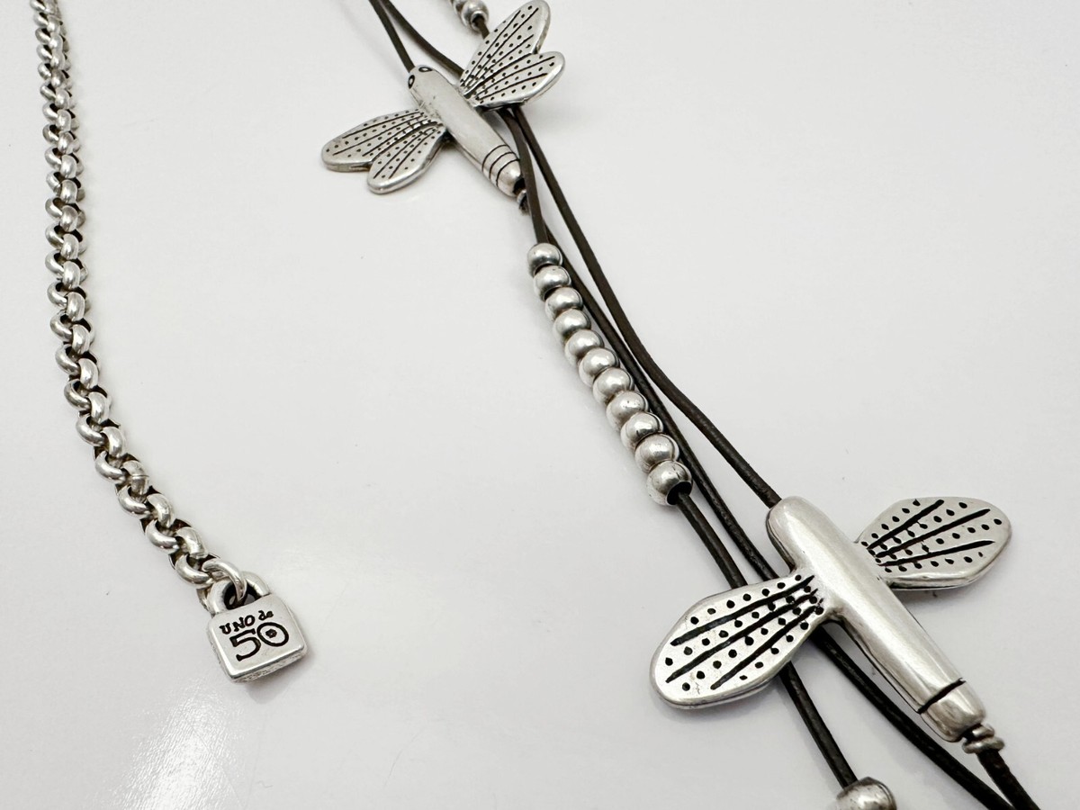 UNO de 50 Ser Rebel Dragonfly トンボネックレス UNO de 50 Ser Rebel Dragonfly トンボネックレス NEW Uno de 50