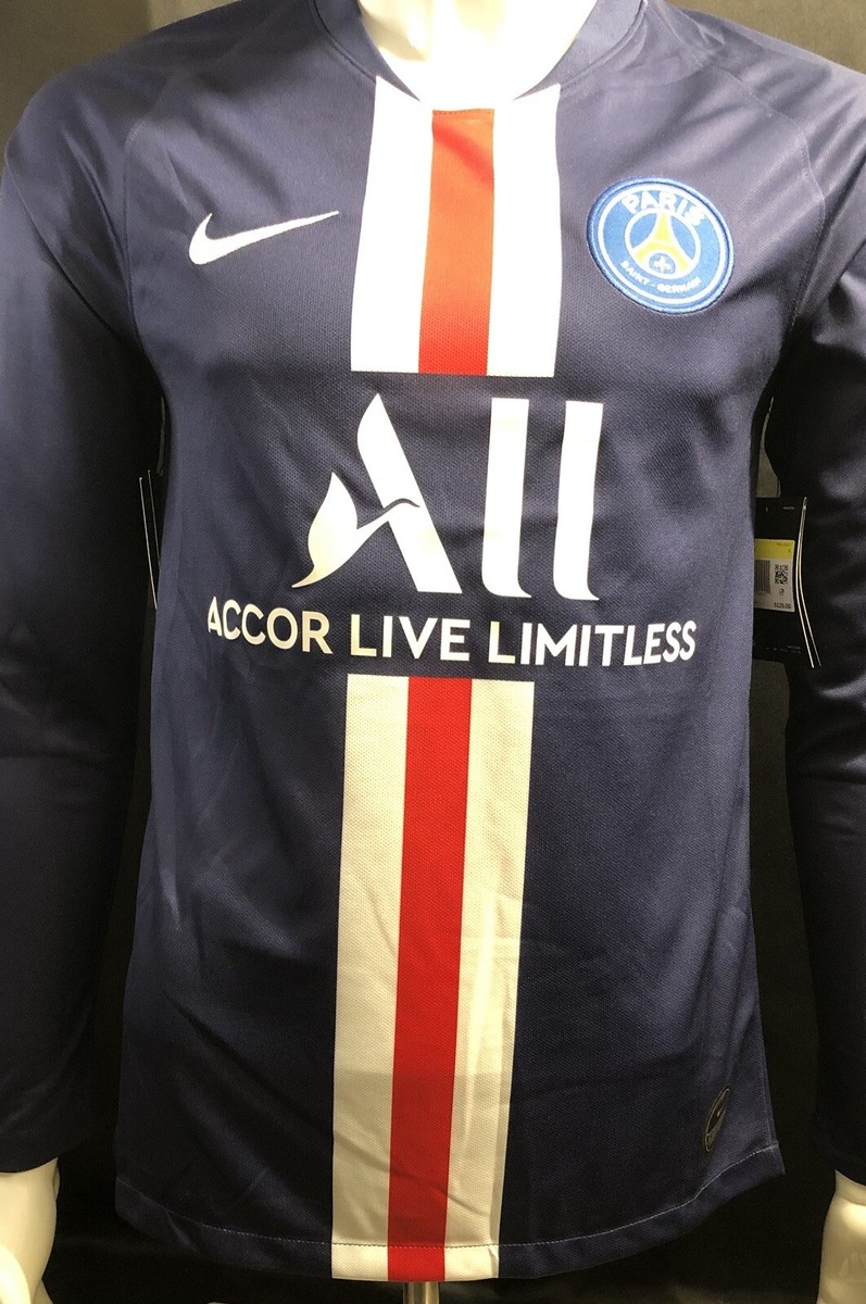【ビンテージ】PSG 19-20 ホームユニフォーム Lサイズ 2019-20 Paris Saint-Germain Home Shirt - 5/10 - (S)