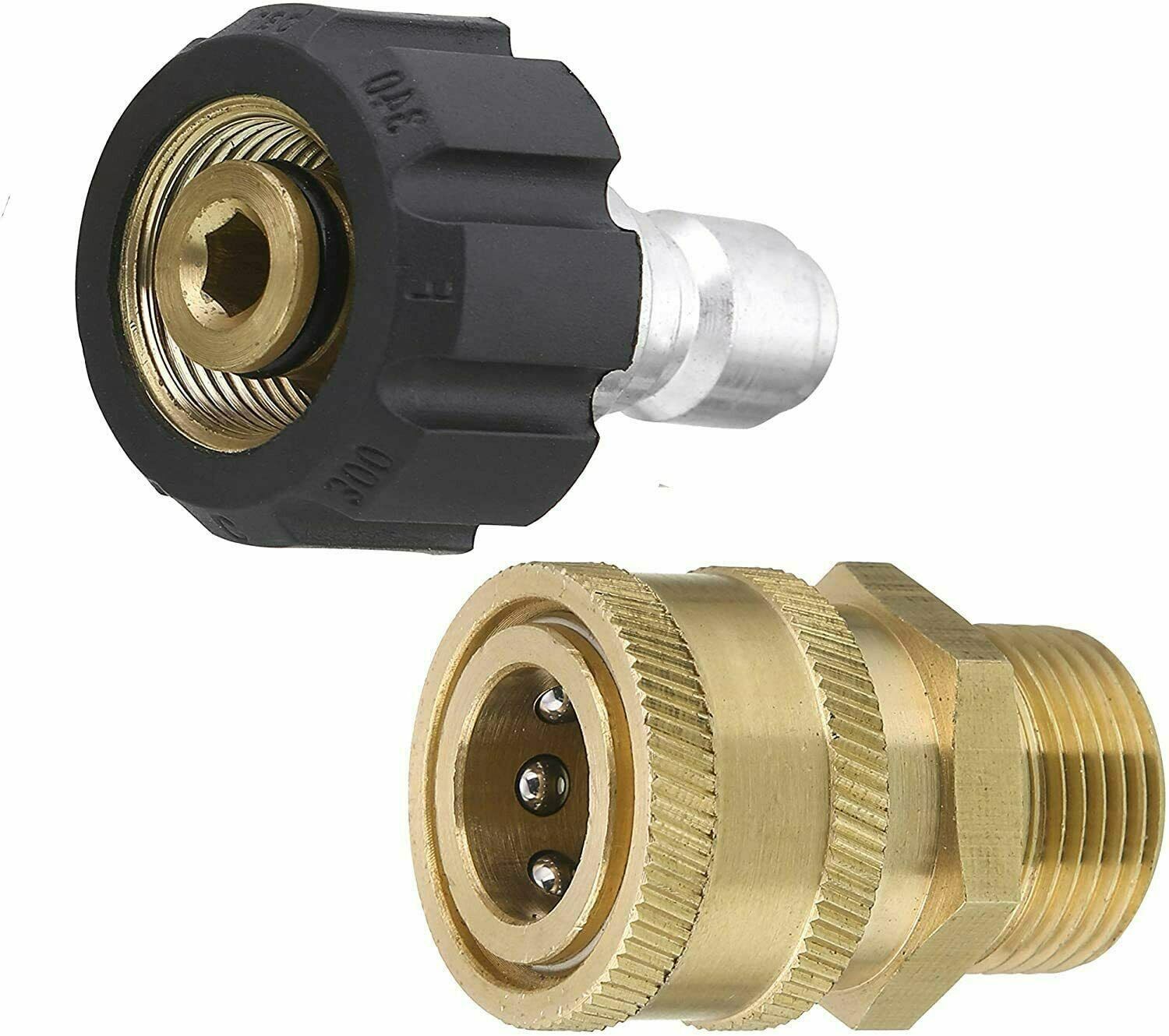 5000PSI Pressure Washer Quick Connect Kit M22-15mm for Sun J