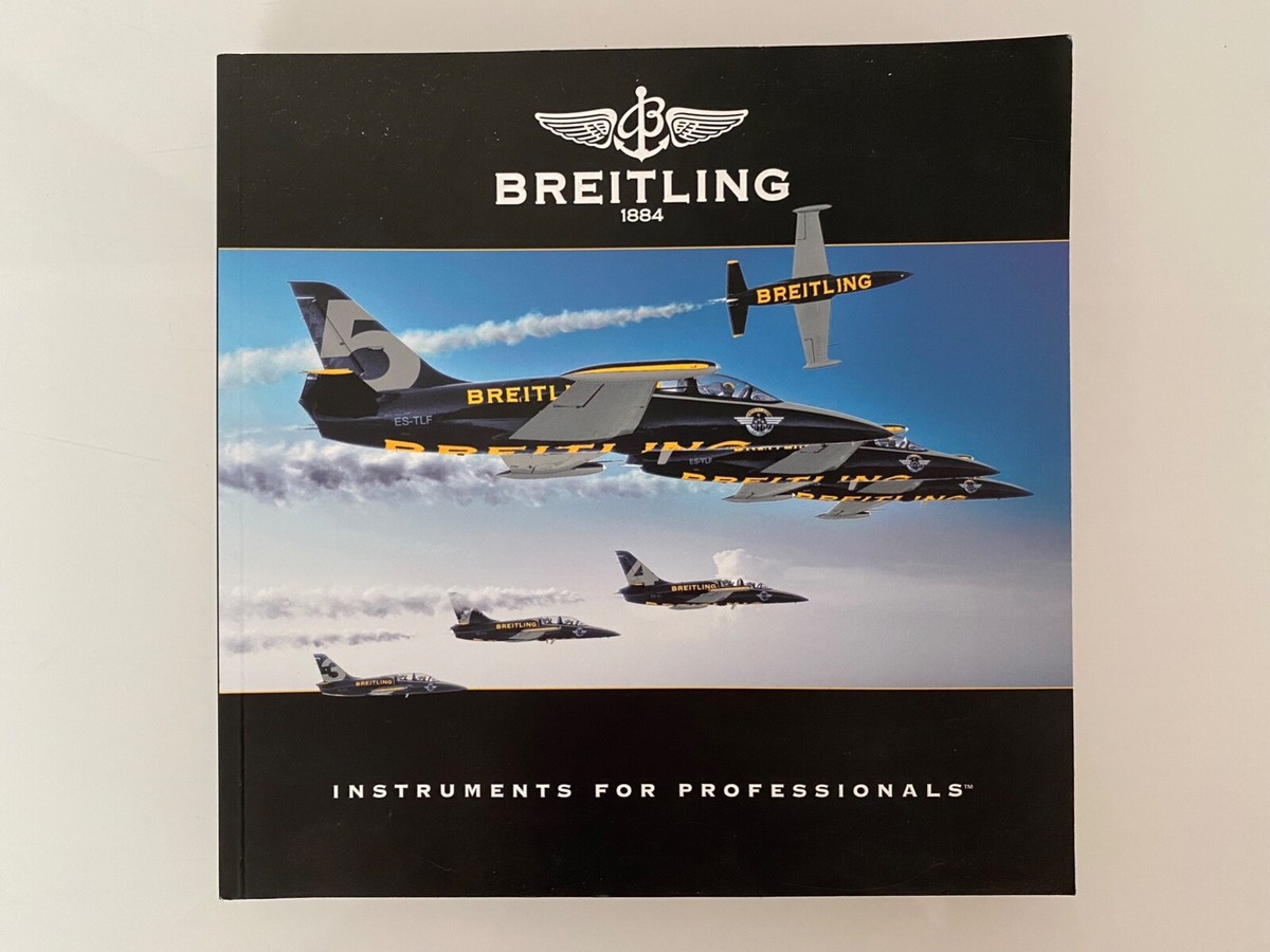 Breitling Chronolog Illustrated Wristwatch Catalogue 2012 UK