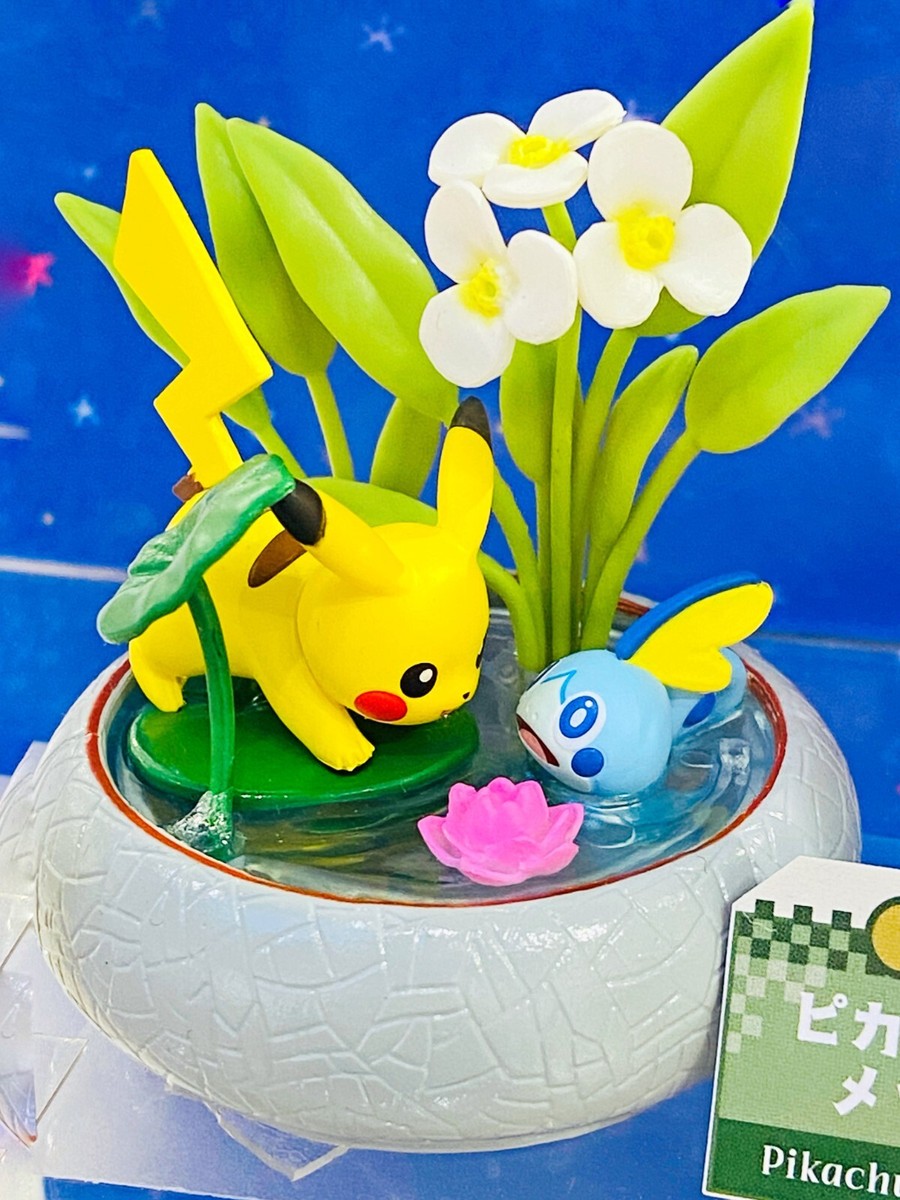 RE-MENT Pokemon BONSAI 3 /1. Sobble & Pikachu / Pokémon Figure toy