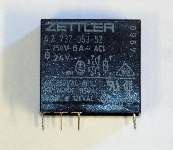 ZETTLER MINI 5 PIN RELAY AZ 732-053-52 6A | eBay